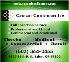 Cascade Collections, Inc., Specializing in Collecting on Checks, Medical, Commercial, and Retail Debt